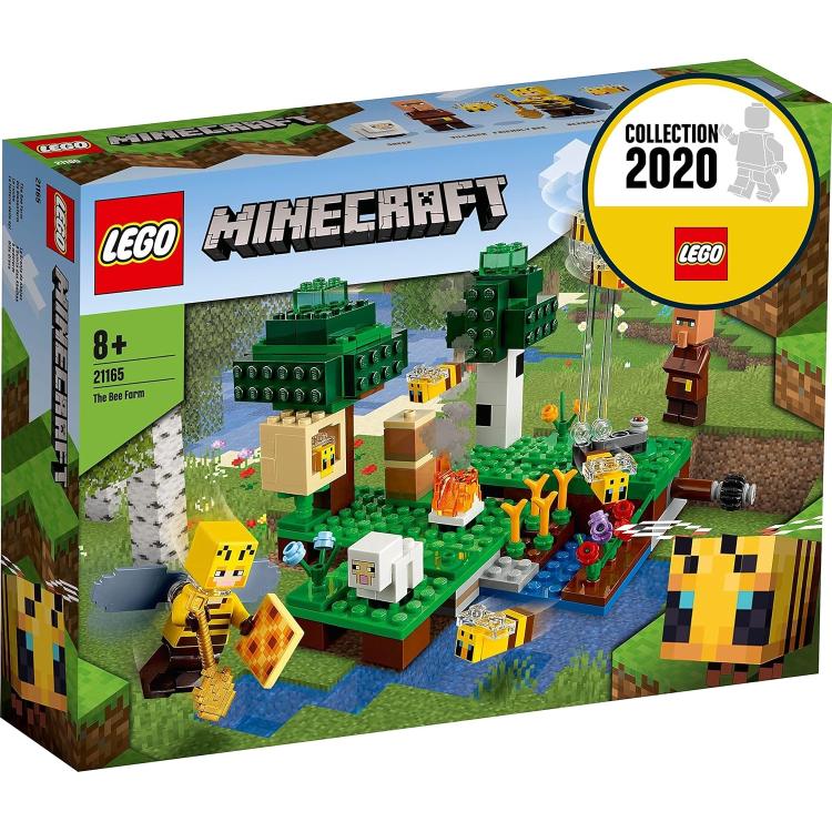 Lego Minecraft 21165 La Fattoria Delle Api 8+ (The Bee Farm) Costruzione 238Pz