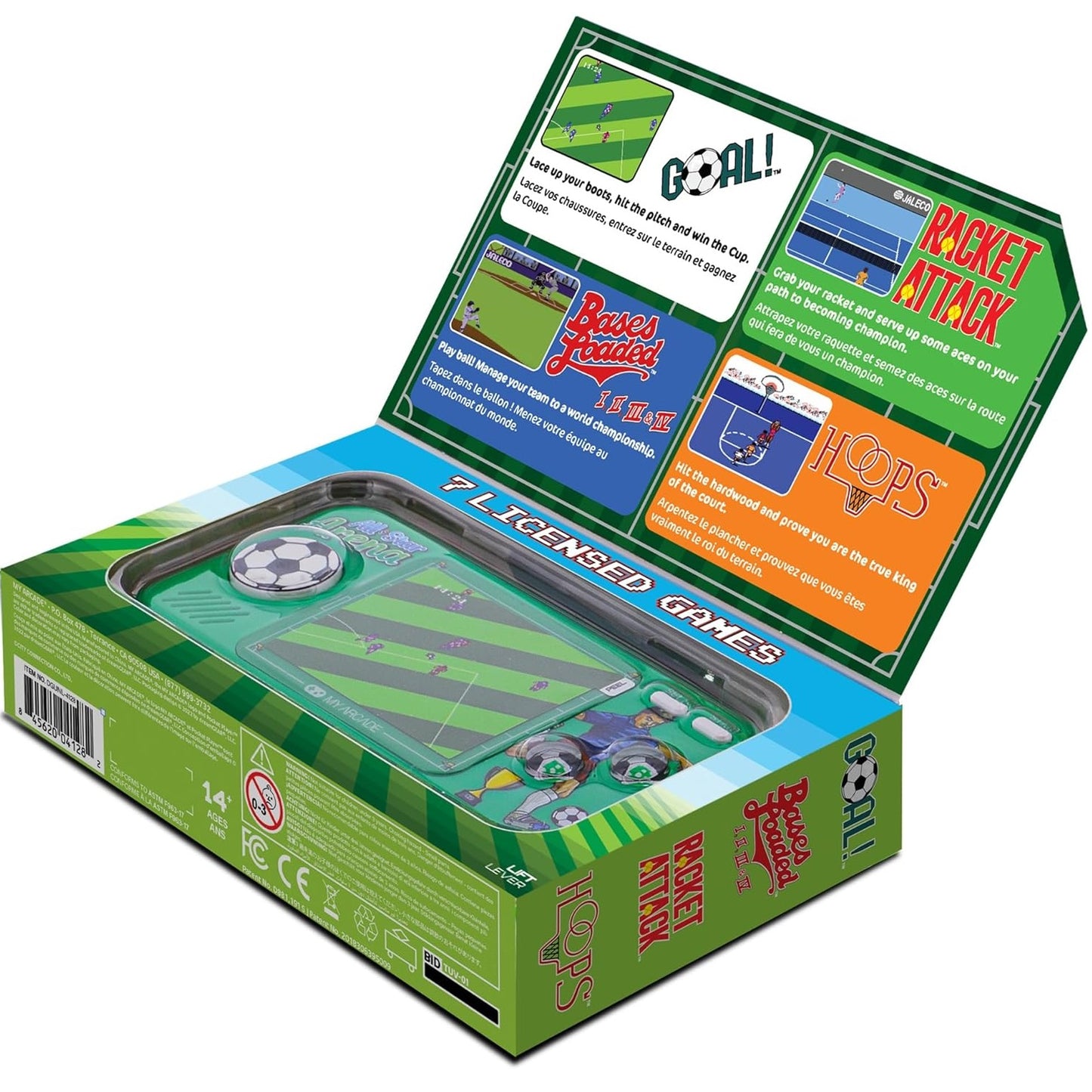 My Arcade Portable Pocket Player (Allstar Arena) 308 Games Console Portatile Retro Game