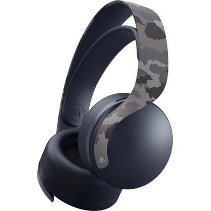 Sony Cuffie Ps5 Wireless Pulse 3D Con Microfono Playstation 5 Headset Camo Gray