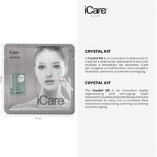 iCare Maschera Viso Idratante 2 Fasi + Crystal Oil Acido Ialuronico Antiage