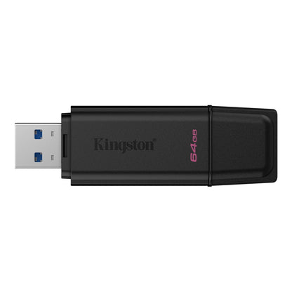 Kingston Pendrive 64GB DTXG2/64GB DataTravel Exodia Gen.2 USB-A 3.2 Chiavetta Type-A Memoria Drive Flash PC 200MB/s Nero/Nero