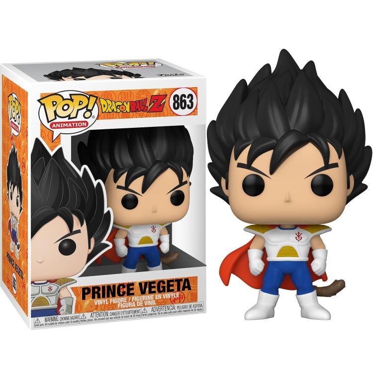 Funko Pop ! Animation - Dragon Ball Z (863) Prince Vegeta - Vinyl Figure 10Cm
