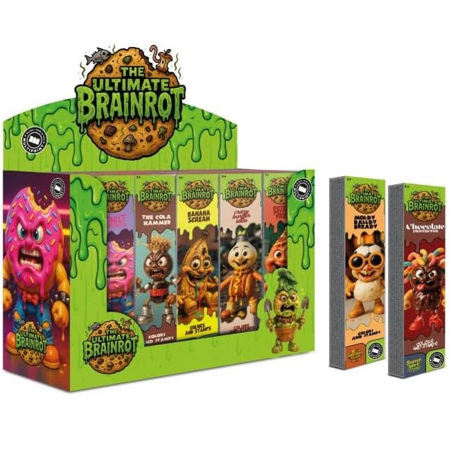 The Ultimate BRAINROT - Colors & Funky Stamps Pennerelli (BANANA SCREAM) 3+ Giotto Fila Made in Italy Set Regalo Bambini Natale Pasqua