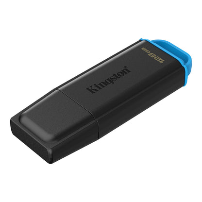 Kingston Pendrive 128GB DTXG2/128GB DataTravel Exodia Gen.2 USB-A 3.2 Chiavetta Type-A Memoria Drive Flash PC 200MB/s Nero/Blu