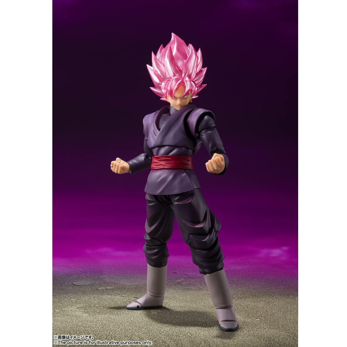 Bandai S.H. Figuarts - Dragon Ball Super : Goku Black - Super Saiyan Rose - (Reissue) Action Figure da Collezione 14 cm