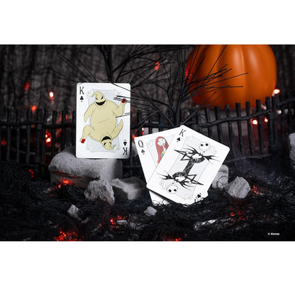 Bicycle - Disney (The Nightmare Before Christmas) - TNBC - Playing Cards - Mazzo di Carte da Collezione, Poker, Magia e Cardistry basato sul famoso film di Animzione Disney (Lo Strano Natale di Mr Jack Skellington)