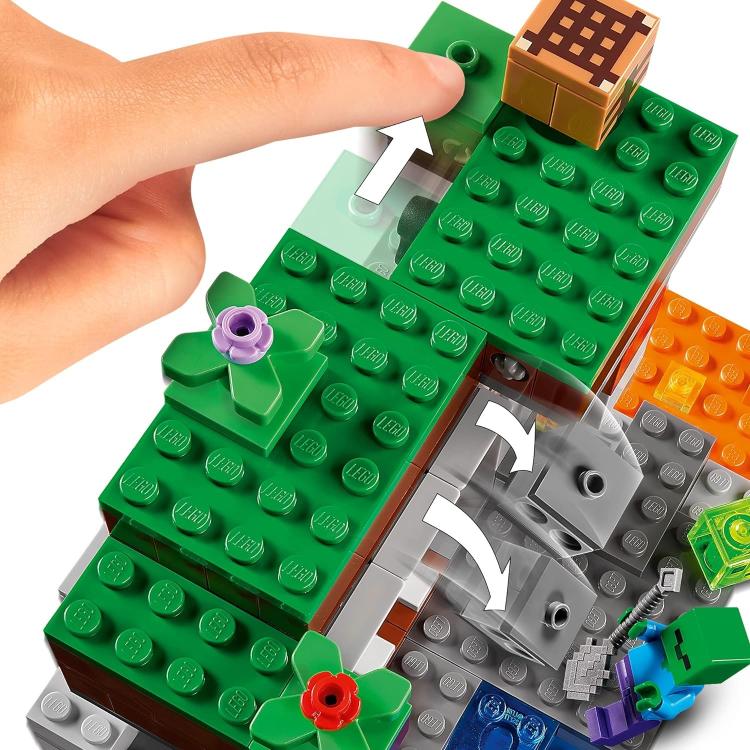 Lego Minecraft 21166 La Miniera Abbandonata 7+ Con Mini Figure Costruzione 248Pz