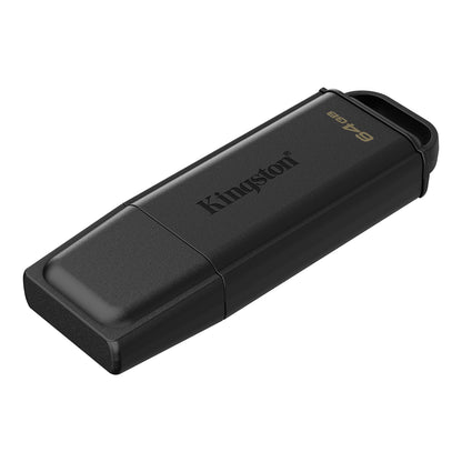 Kingston Pendrive 64GB DTXG2/64GB DataTravel Exodia Gen.2 USB-A 3.2 Chiavetta Type-A Memoria Drive Flash PC 200MB/s Nero/Nero