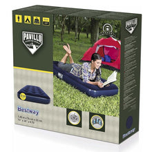 BESTWAY MATERASSINO SINGOLO MATERASSO GONFIABILE SOFT CAMPEGGIO MARE 185x76x22cm