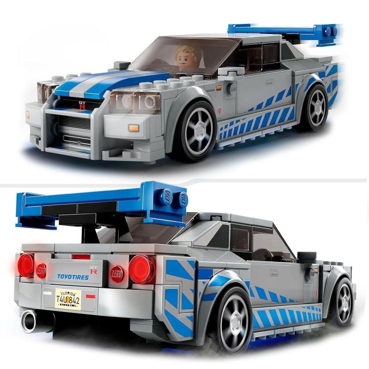 Lego Speed Champions Nissan Skyline Gt-R "Fast & Furious" 76917 Modellino 319Pz