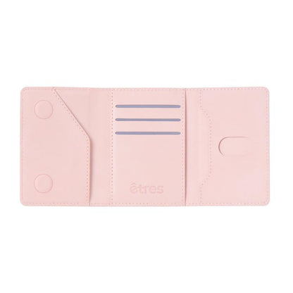 Etres Smart Wallet Portafoglio Slim Porta Carte Di Credito Iphone Mag Safe Rosa