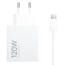 Xiaomi Caricabatterie Hyper Charging Combo 120W Originale (Spina Type-A + Cavo Type-C) Caricatore Alimentatore da Muro Turbo Charge con Porta USB-A USB-C, Ricarica Rapida per Xiaomi 13/12/11, Redmi Note 11/12 Pro, POCO F5/X5, Bianco