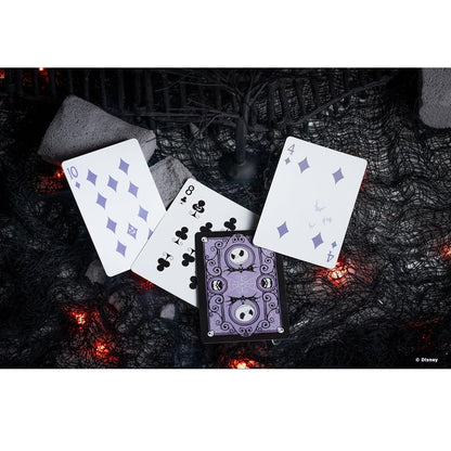 Bicycle - Disney (The Nightmare Before Christmas) - TNBC - Playing Cards - Mazzo di Carte da Collezione, Poker, Magia e Cardistry basato sul famoso film di Animzione Disney (Lo Strano Natale di Mr Jack Skellington)