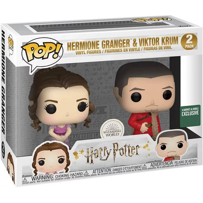 Funko Pop! Harry Potter: (2 Pack) Hermione Granger And Viktor Krum Special Edit.