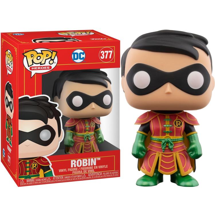 Funko Pop! Dc: Imperial Palace (377) Robin - Vinyl Figure Serie Batman Da 10Cm