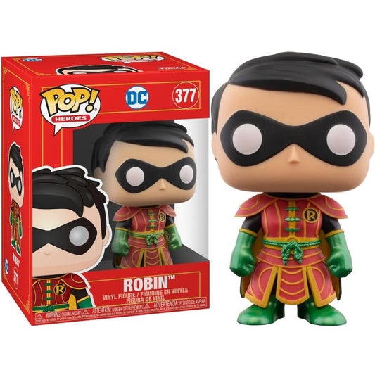 Funko Pop! Dc: Imperial Palace (377) Robin - Vinyl Figure Serie Batman Da 10Cm