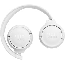Jbl Cuffie Bluetooth Multip. On Ear Pieghevoli Wireless Ricaricabili 520Bt White