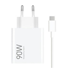 Xiaomi Caricabatterie Hyper Charging Combo 90W Originale (Spina Type-A + Cavo Type-C) Caricatore Alimentatore da Muro Turbo Charge con Porta USB-A USB-C, Ricarica Rapida, Bianco