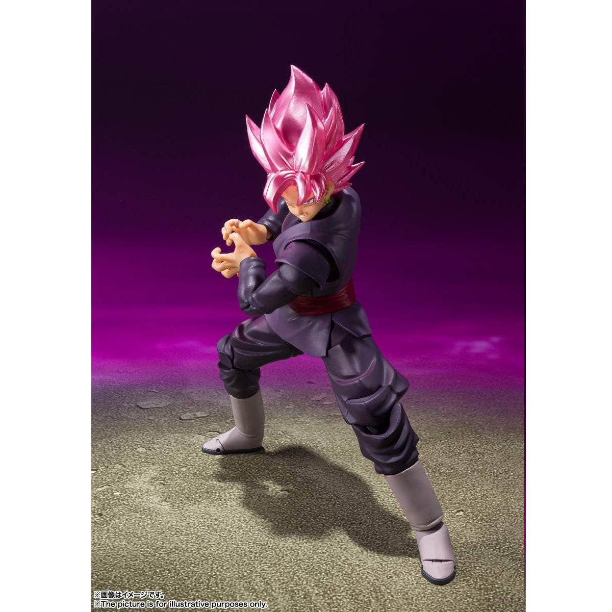 Bandai S.H. Figuarts - Dragon Ball Super : Goku Black - Super Saiyan Rose - (Reissue) Action Figure da Collezione 14 cm