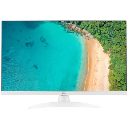 Lg Smart Tv 27" Led Full Hd Monitor 27Tq615S-Wz Bianco Dvb/T2/S2 Wi-Fi Fhd Ips