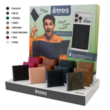 Etres Smart Wallet Portafoglio Slim Porta Carte Di Credito Iphone Mag Safe |12Pz