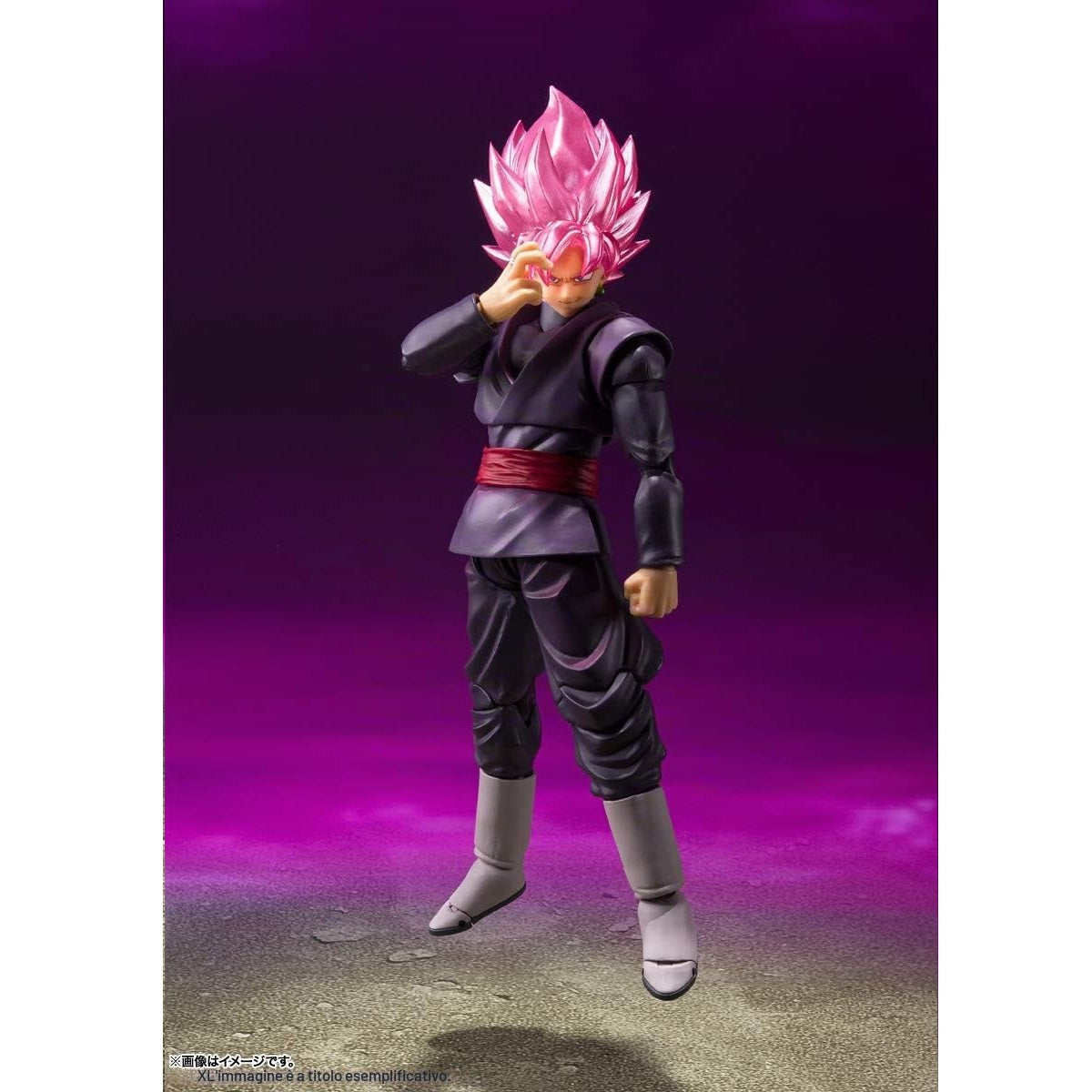 Bandai S.H. Figuarts - Dragon Ball Super : Goku Black - Super Saiyan Rose - (Reissue) Action Figure da Collezione 14 cm