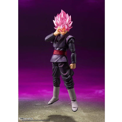 Bandai S.H. Figuarts - Dragon Ball Super : Goku Black - Super Saiyan Rose - (Reissue) Action Figure da Collezione 14 cm