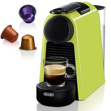 DE'LONGHI NESPRESSO ESSENZA MINI EN85.B MACCHINA DA CAFFÈ 0.6L LIME + 14 CAPSULE