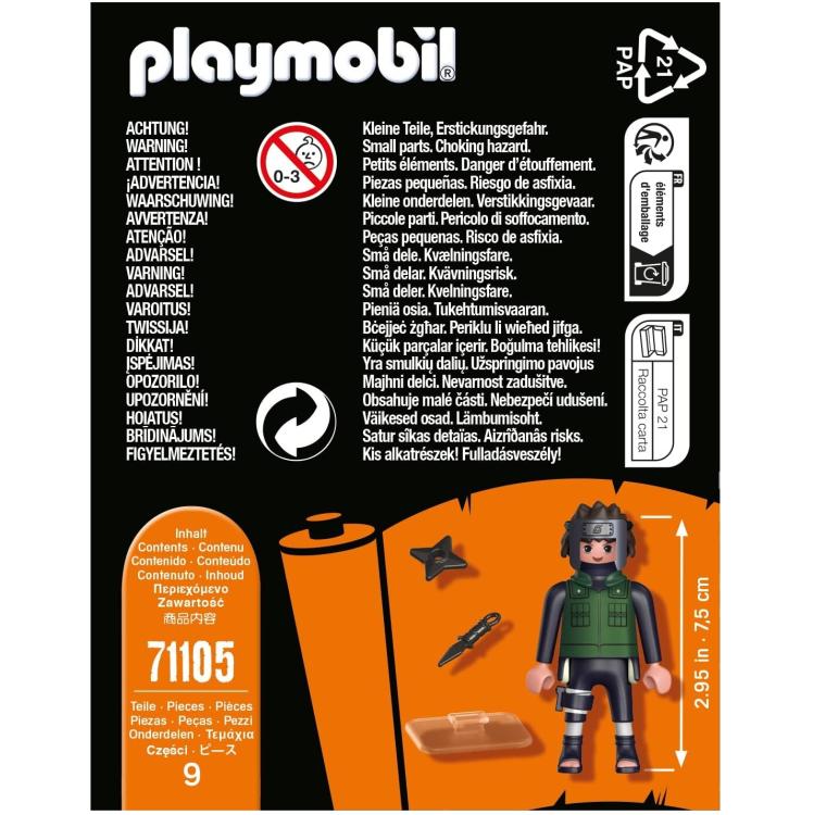 Playmobil - Naruto Shippuden: Yamato 71105 Action Figure Figura Collezione 9Pc