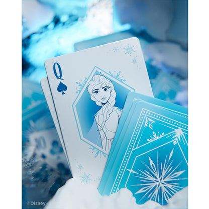 Bicycle - Disney (Frozen) Playing Cards - Mazzo di Carte da Collezione, Poker, Magia e Cardistry basato sul famoso film di Animzione Principesse Disney