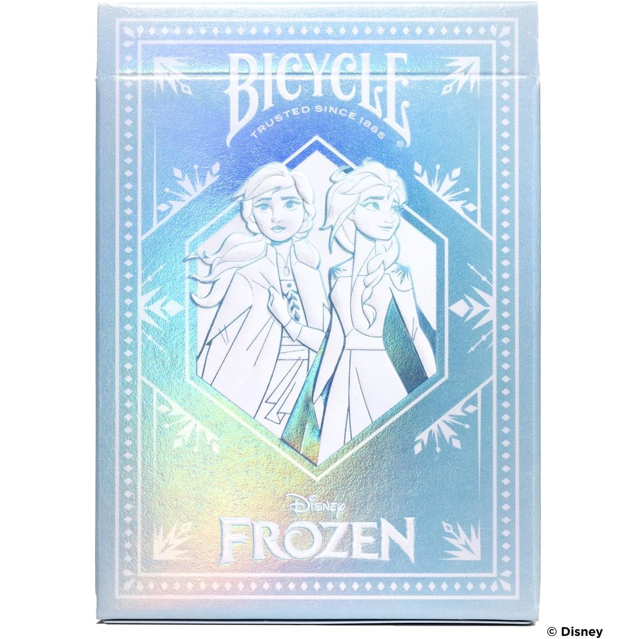Bicycle - Disney (Frozen) Playing Cards - Mazzo di Carte da Collezione, Poker, Magia e Cardistry basato sul famoso film di Animzione Principesse Disney