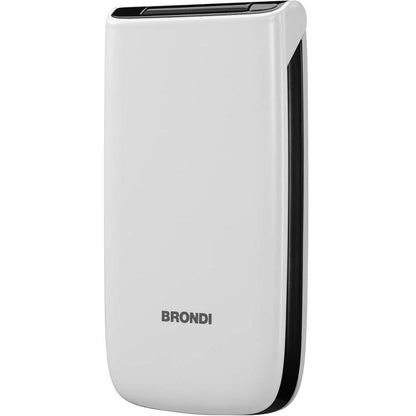 BRONDI MAGNUM 4 CELLULARE GSM FLIP MAXI DISPLAY DUAL SIM FOTOCAMERA 1.3MP BIANCO