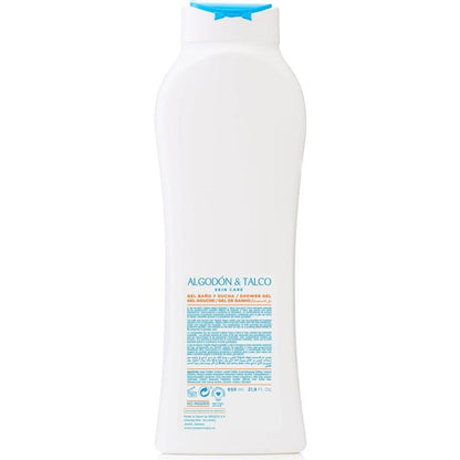 Tulipan Negro Shower Gel Bagno Crema Doccia (Cotone E Talco) Bagnoschiuma 650Ml