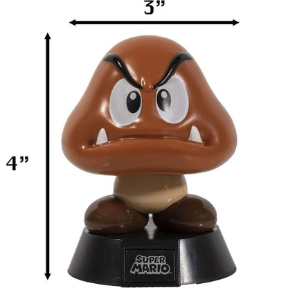 Paladone Lampada Tavolo Super Mario Goomba Light 004 Night Luce Notturna Ragazzi