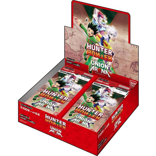 BANDAI UNION ARENA UA03BT HUNTER X HUNTER TCG BOOSTER PACK BOX 20 BUSTE GIAPPONE