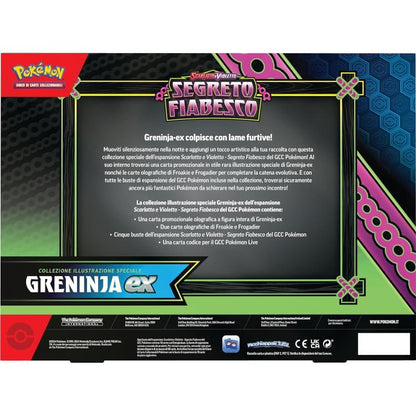 Pokemon Espansione Scarlatto E Violetto Gcc  "Segreto Fiabesco" (Greninja Ex) It