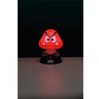 Paladone Lampada Tavolo Super Mario Goomba Light 004 Night Luce Notturna Ragazzi