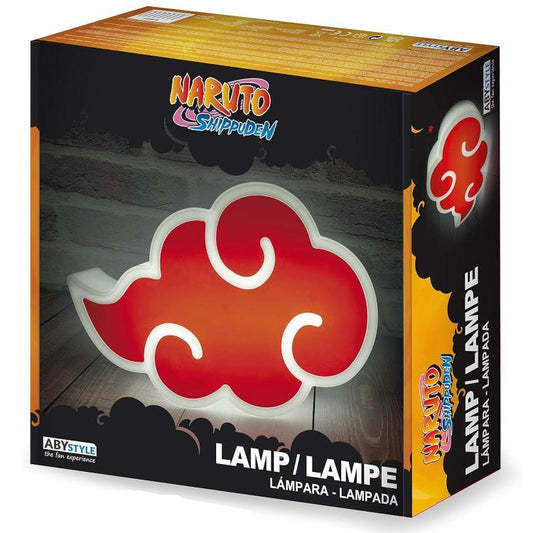 ABYSTYLE LAMPADA A PARETE DA TAVOLO NARUTO SHIPPUDEN NUVOLA AKATSUKI ANIME MANGA