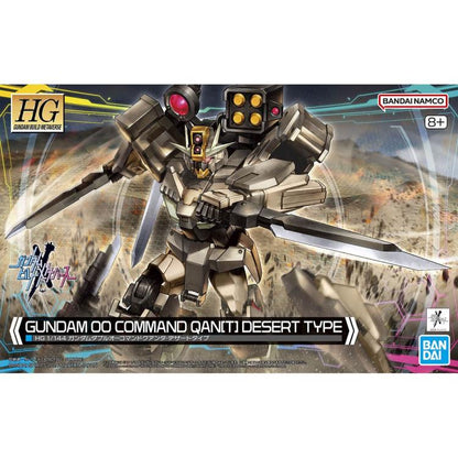 BANDAI HIGH GRADE: (GUNDAM 00 COMMAND QANT DESERT TYPE) HG BUILD METAVERSE 1/144