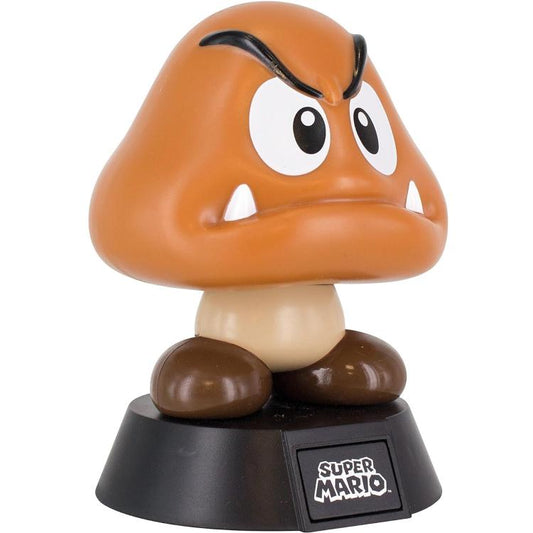 Paladone Lampada Tavolo Super Mario Goomba Light 004 Night Luce Notturna Ragazzi