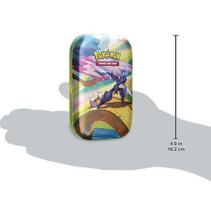 Pokemon Mini Tin: Paldea Sfavillante Collezione Gcc Tcg (Ceruledge E Goomy) Ita