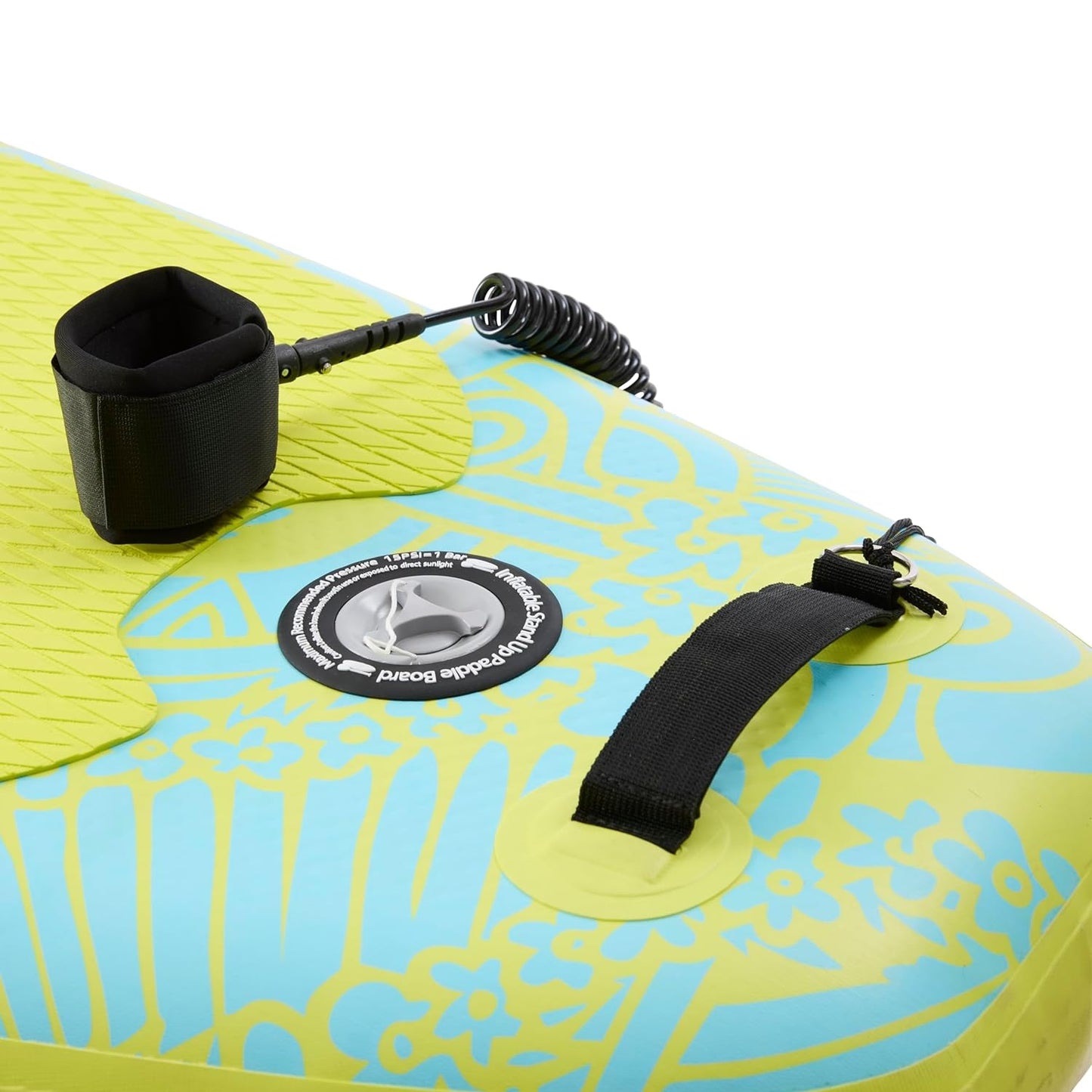 Nilox WAI SUP BOARD Tavola Gonfiabile per Stand Up Paddle in PVC, Completa di Accessori con Zaino, Pagaia, Pompa, Leash, 3 Pinne, 335 x 84 x 15 cm