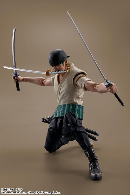 BANDAI SH FIGUARTS: SERIE NETFLIX ONE PIECE (RORONOA ZORO) ACTION FIGURE 15 cm
