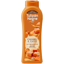 Tulipan Negro Shower Gel Bagno Doccia (Caramello & Toffee) Bagnoschiuma 650Ml