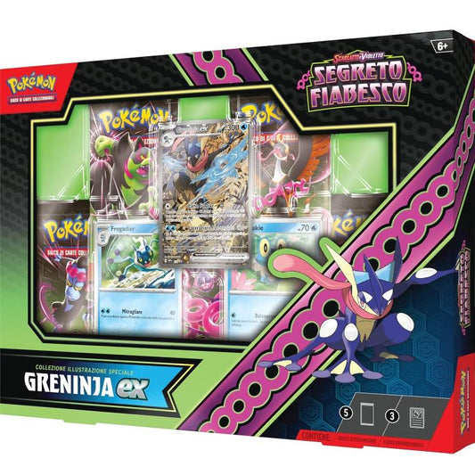 Pokemon Espansione Scarlatto E Violetto Gcc  "Segreto Fiabesco" (Greninja Ex) It