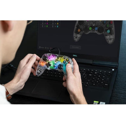 Nacon Pro Compact Controller Xbox Serie X|S One Pc 3D Colorlight Led Illuminato
