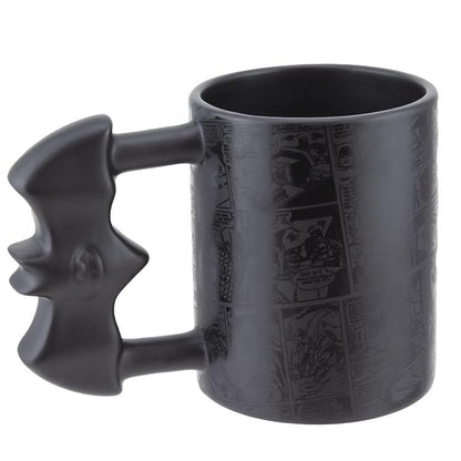 Paladone Tazza Dc Comics: Batman "Batarang Shaped Mug" Ceramica Con Manico 450Ml