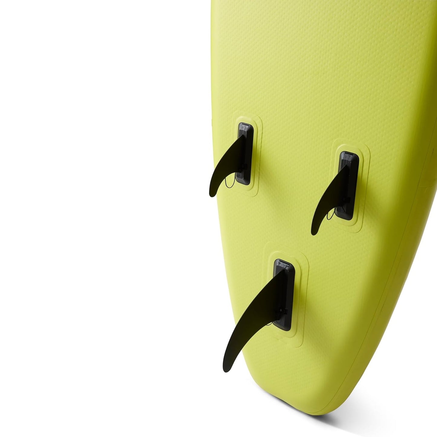 Nilox WAI SUP BOARD Tavola Gonfiabile per Stand Up Paddle in PVC, Completa di Accessori con Zaino, Pagaia, Pompa, Leash, 3 Pinne, 335 x 84 x 15 cm
