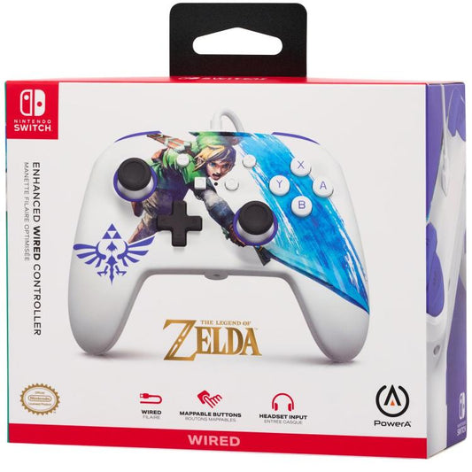 Powera Enanched Wired Controller Cablato Nintendo Switch (The Legend Of Zelda)