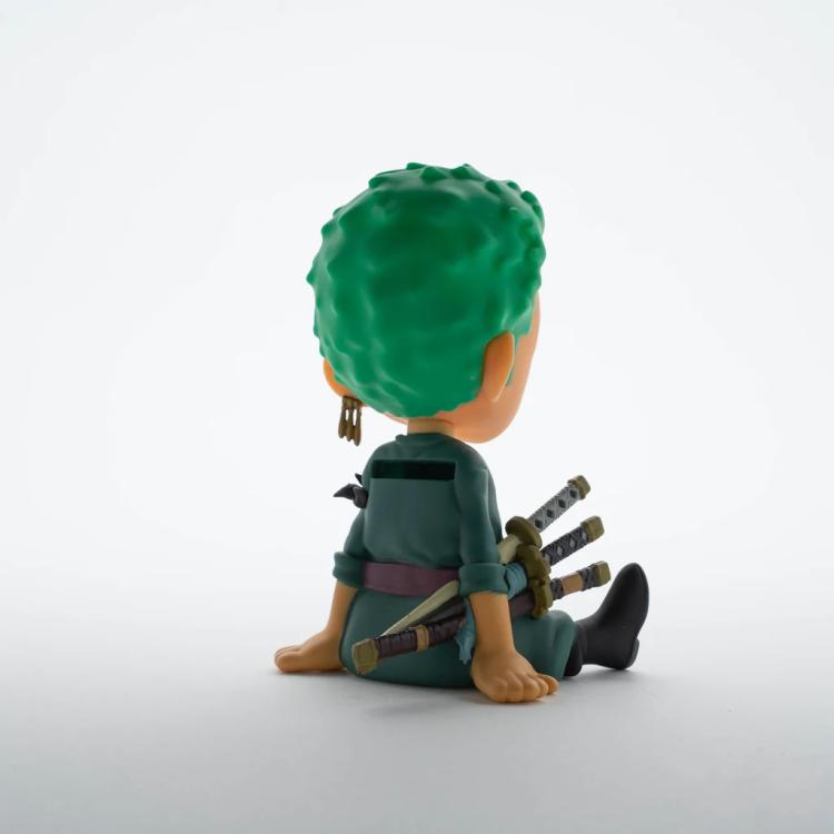 Plastoy Salvadanaio One Piece (Zoro) Mini Bank Gadget Figure Anime Merchandising